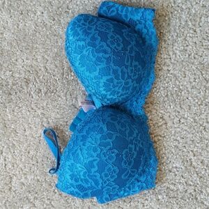 blue bra
